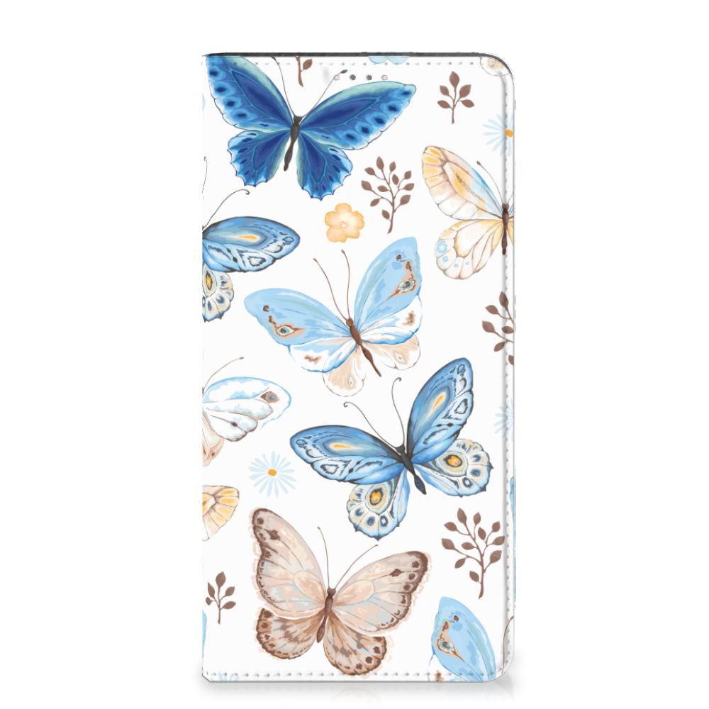 Hoesje maken voor Samsung Galaxy A14 4G Vlinder met een kleurrijk vlinderdesign.