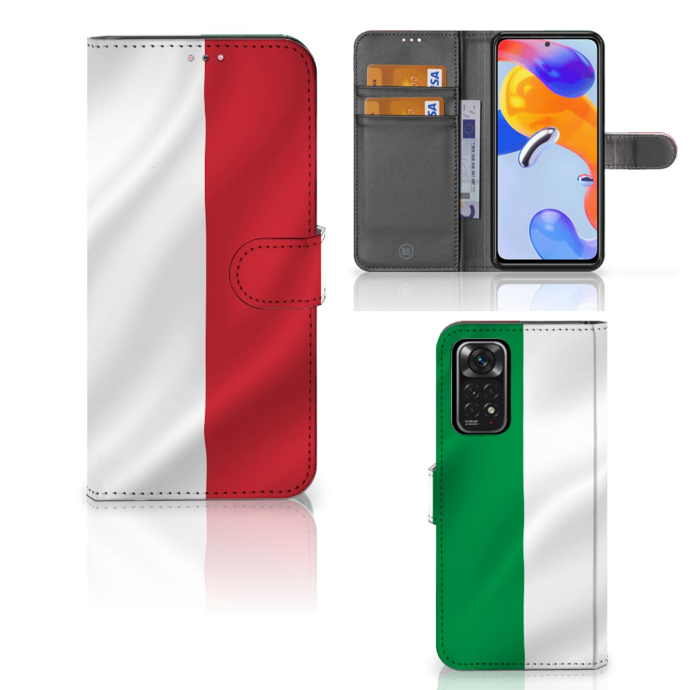 Xiaomi Redmi Note 11 Pro 5G/4G Bookstyle Case Italië