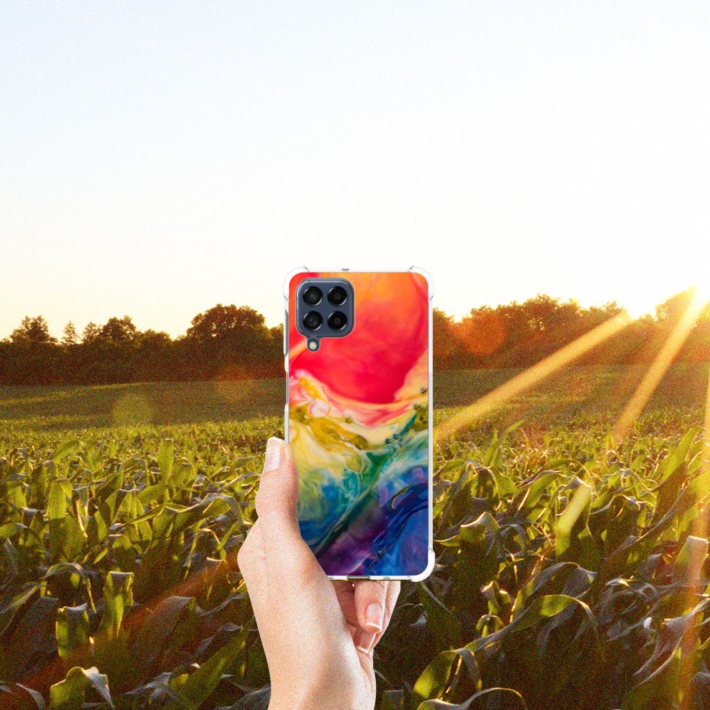 Back Cover Samsung Galaxy M53 Watercolor Dark B2C Telecom
