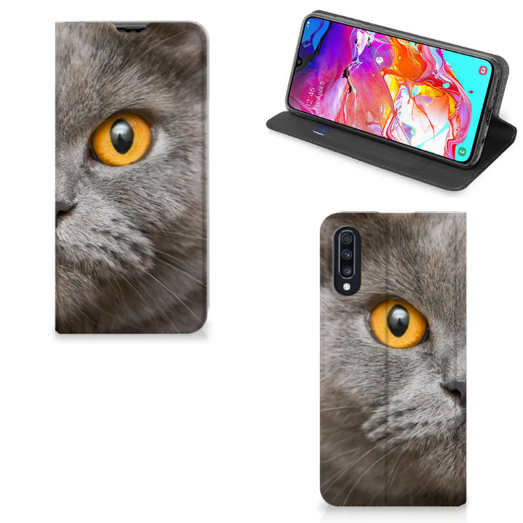Hoesje maken Samsung Galaxy A70 Britse Korthaar