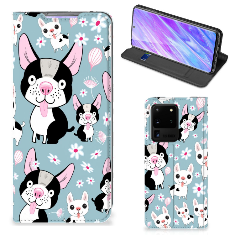 Samsung Galaxy S20 Ultra Hoesje maken Hondjes - B2C Telecom