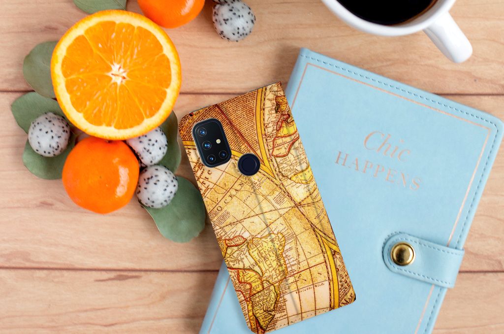 OnePlus Nord N10 5G Book Cover Kompas - B2C Telecom