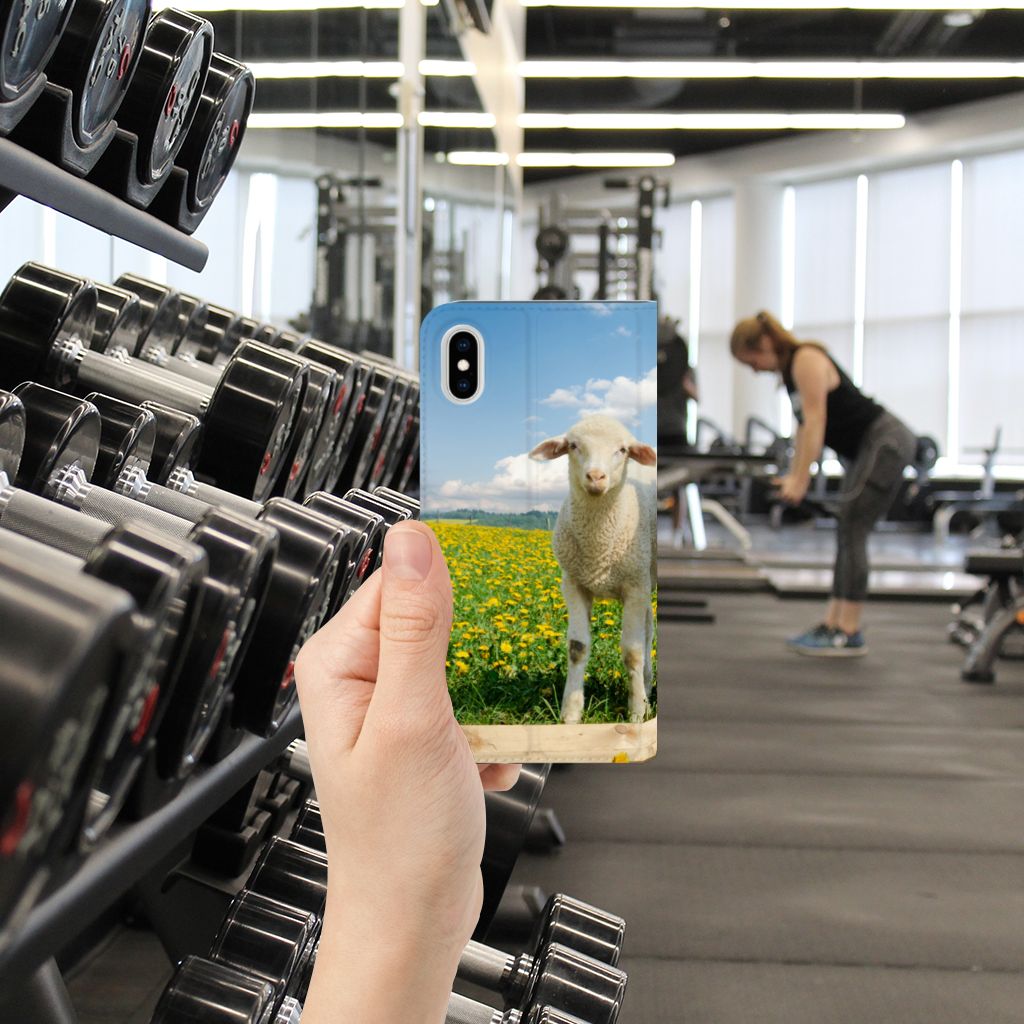 Apple iPhone Xs Max Hoesje maken Schaap en Lammetje