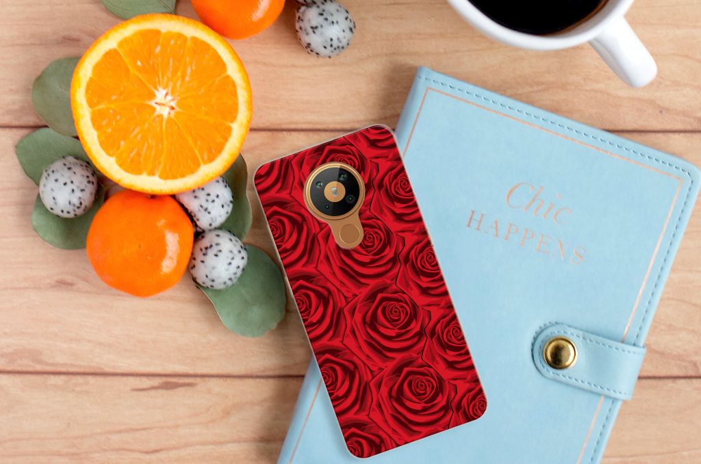 Nokia 5.3 TPU Case Red Roses B2C Telecom