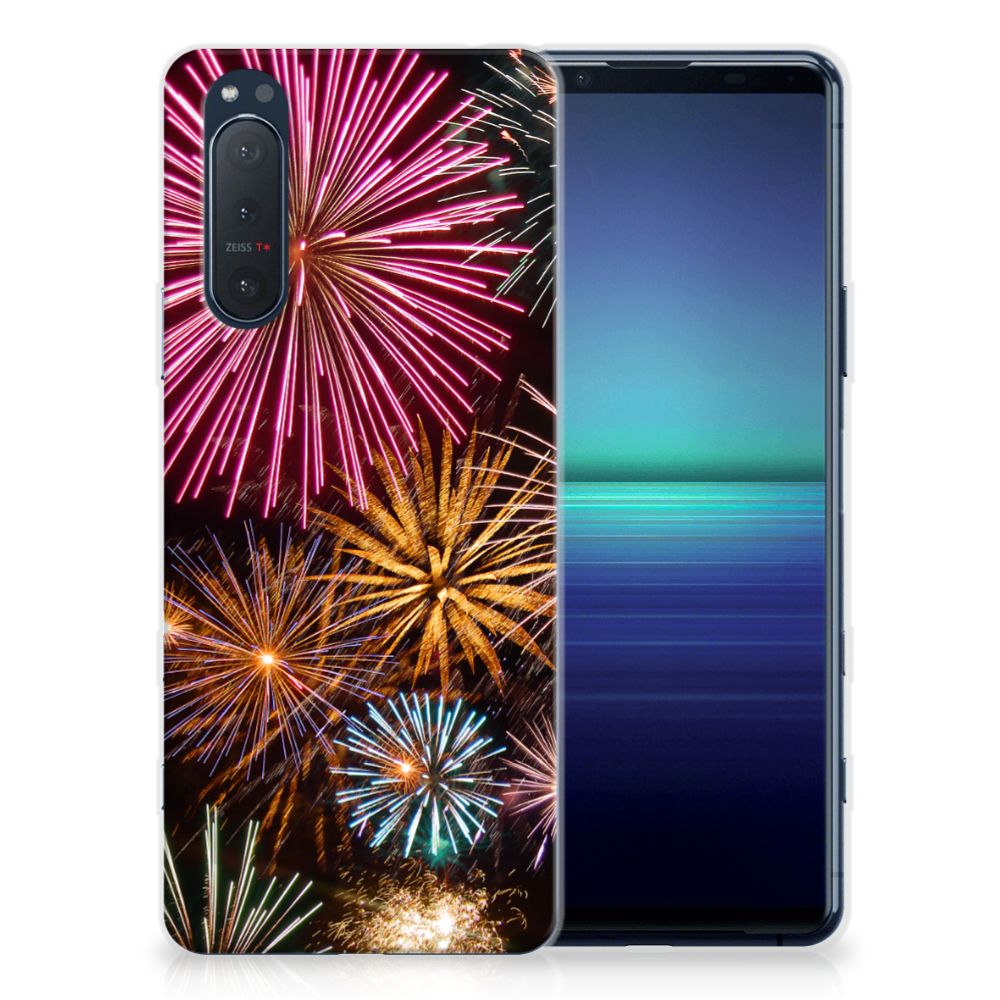 Sony Xperia 5II Silicone Back Cover Vuurwerk
