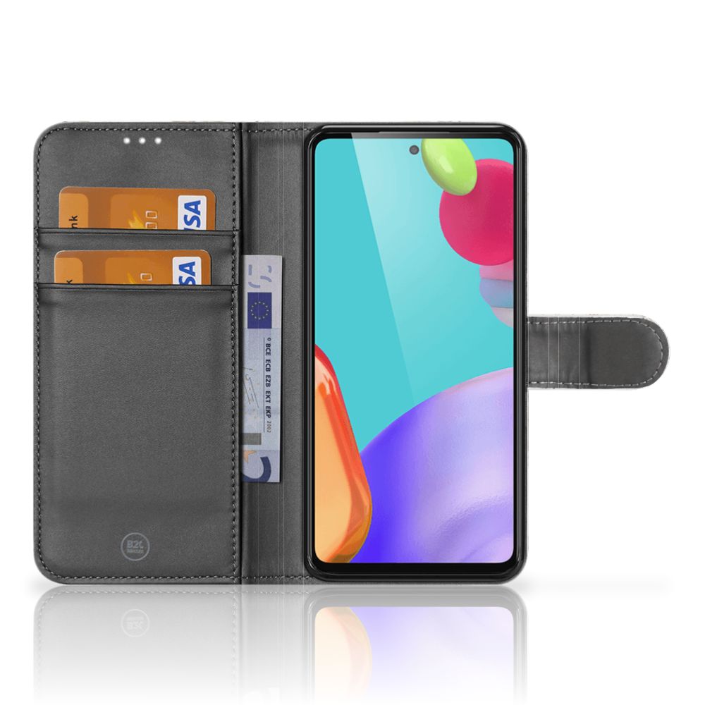 Samsung Galaxy A52 Bookcase Marmer Beige