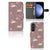 Samsung Galaxy S23 FE Telefoonhoesje met Pasjes Flamingo