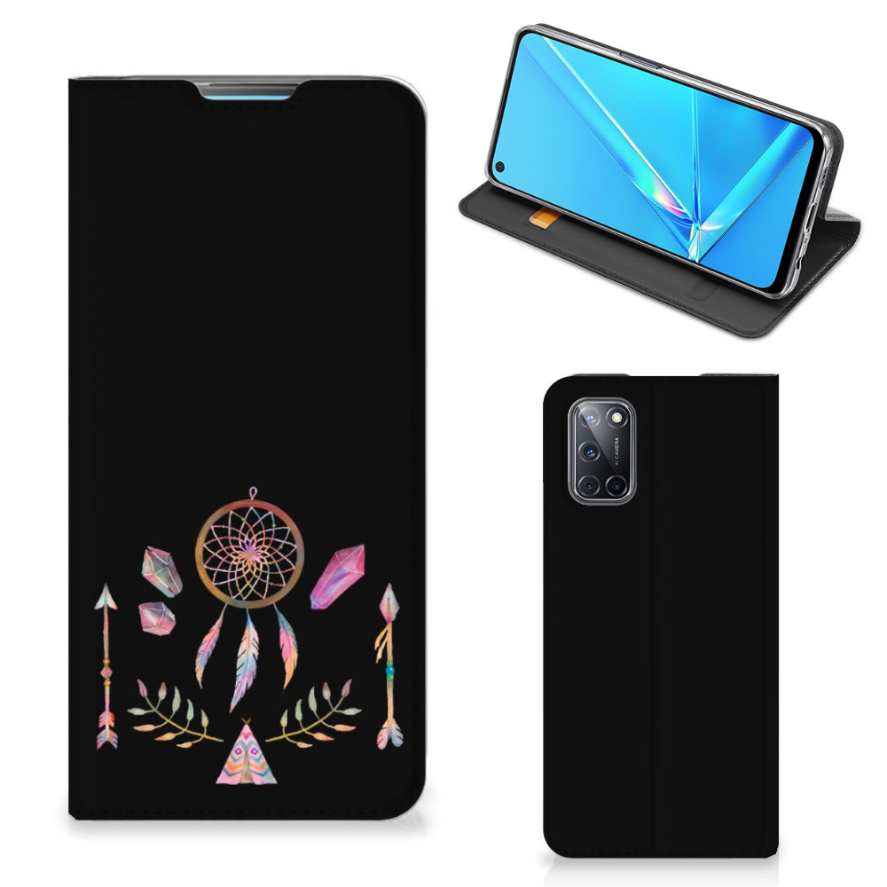 OPPO A52 | A72 Magnet Case Boho Dreamcatcher - B2C Telecom