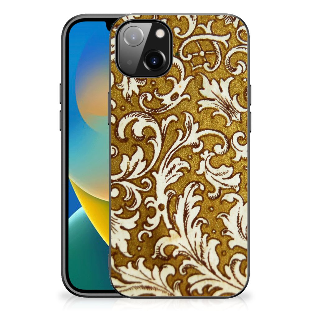 Back Cover iPhone 14 Plus Barok Goud