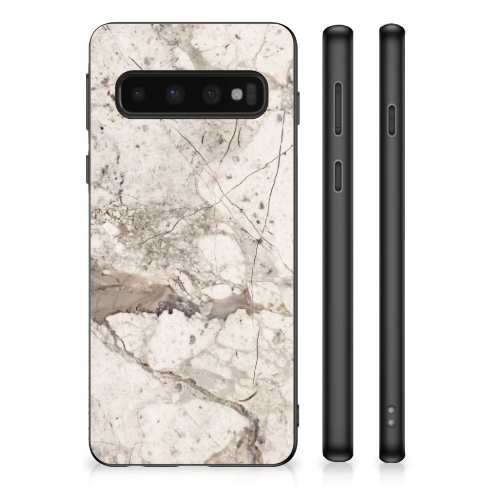 Samsung Galaxy S10 Gripcase Marmer Beige
