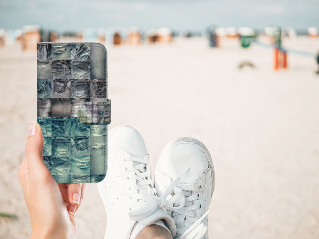 Wallet Case met Pasjes Honor 10 Lite Spijkerbroeken