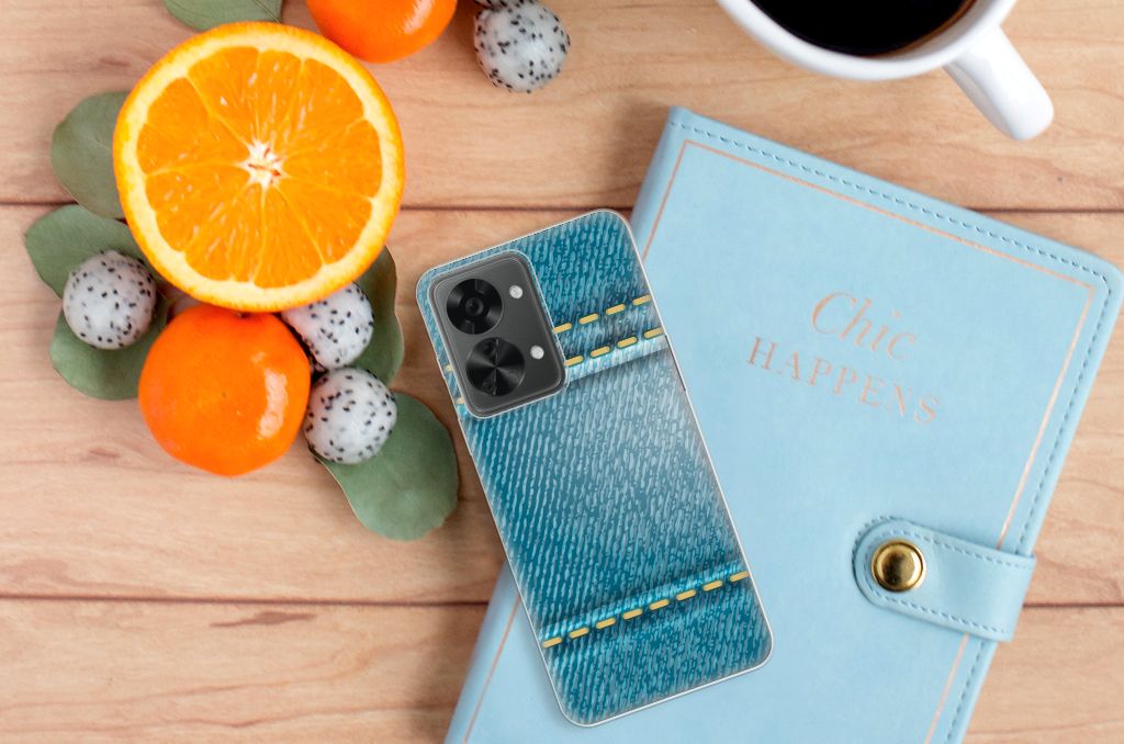 OnePlus Nord 2T Silicone Back Cover Jeans B2C Telecom