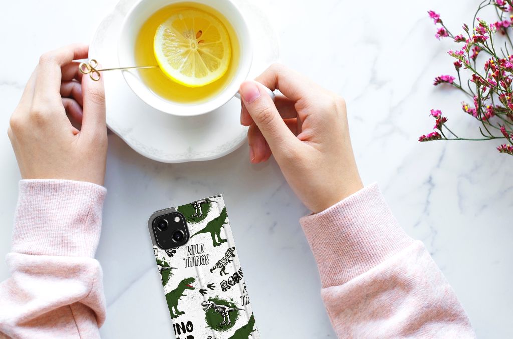 Hoesje maken voor iPhone 13 Mini Dinosaurus - B2C Telecom