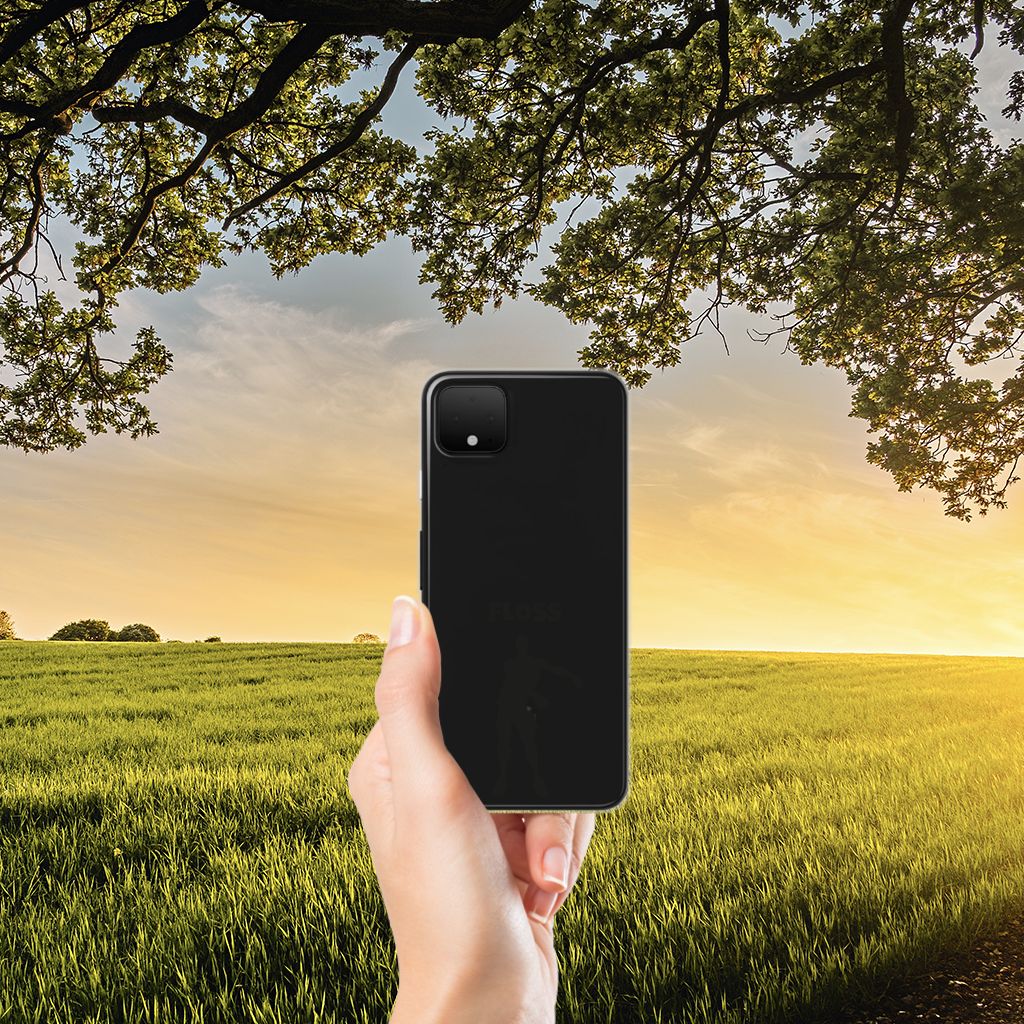 Google Pixel 4 XL Telefoonhoesje met Naam Floss B2C Telecom