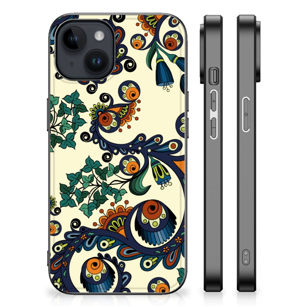 Back Cover iPhone 15 Plus Barok Flower