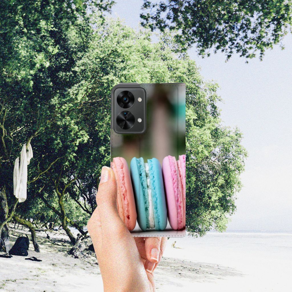 OnePlus Nord 2T Flip Style Cover Macarons - B2C Telecom