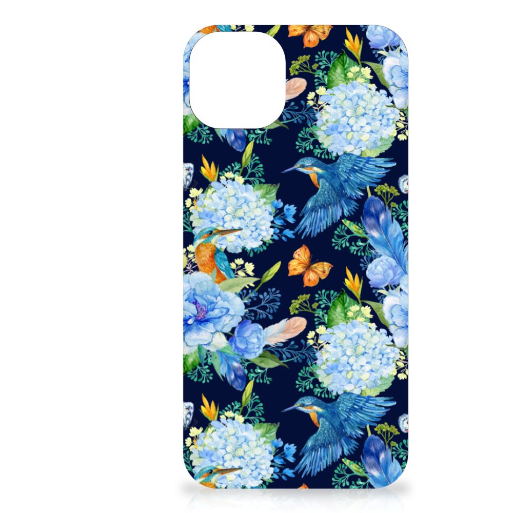 Dierenprint Telefoonhoesje voor iPhone 14 Plus IJsvogel