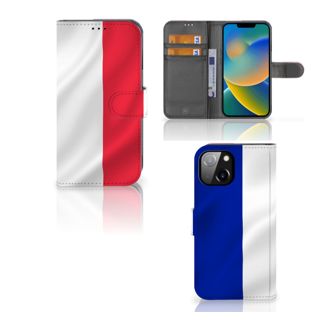 Apple iPhone 14 Bookstyle Case Frankrijk