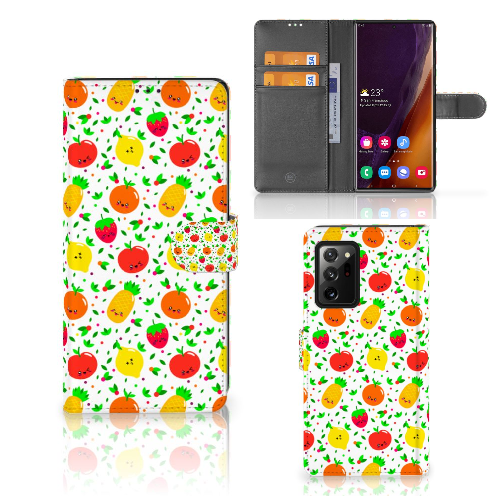 Samsung Galaxy Note20 Ultra Book Cover Fruits