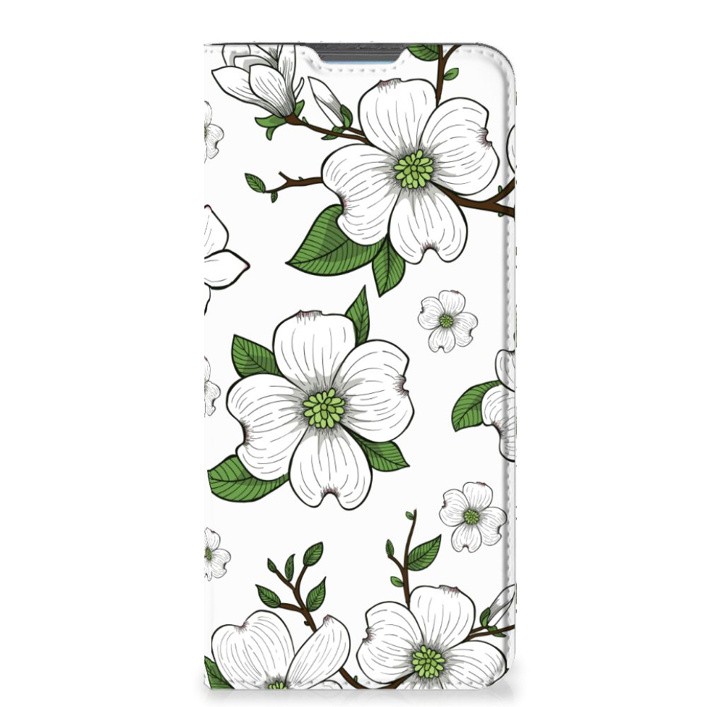 Motorola Moto E32 | Moto E32s Smart Cover Dogwood Flowers - B2C Telecom