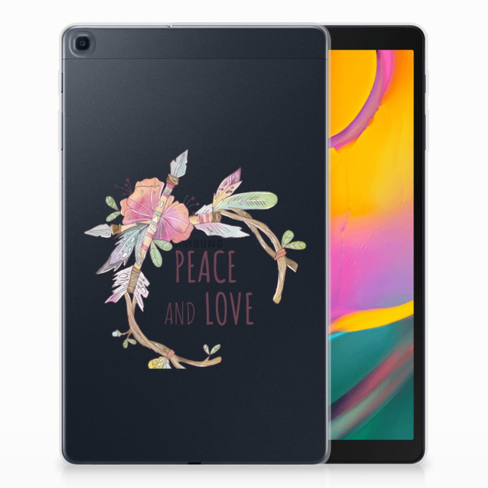 Samsung Galaxy Tab A 10.1 (2019) Tablet Back Cover Boho Text