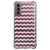 Samsung Galaxy S21 Doorzichtige Silicone Hoesje Waves Roze