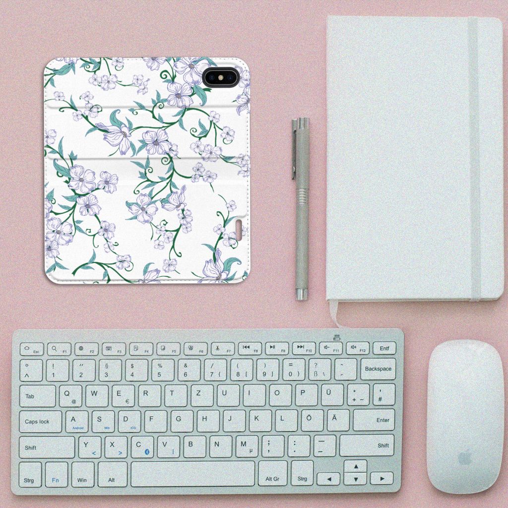 Apple iPhone X | Xs Uniek Smart Cover Blossom White