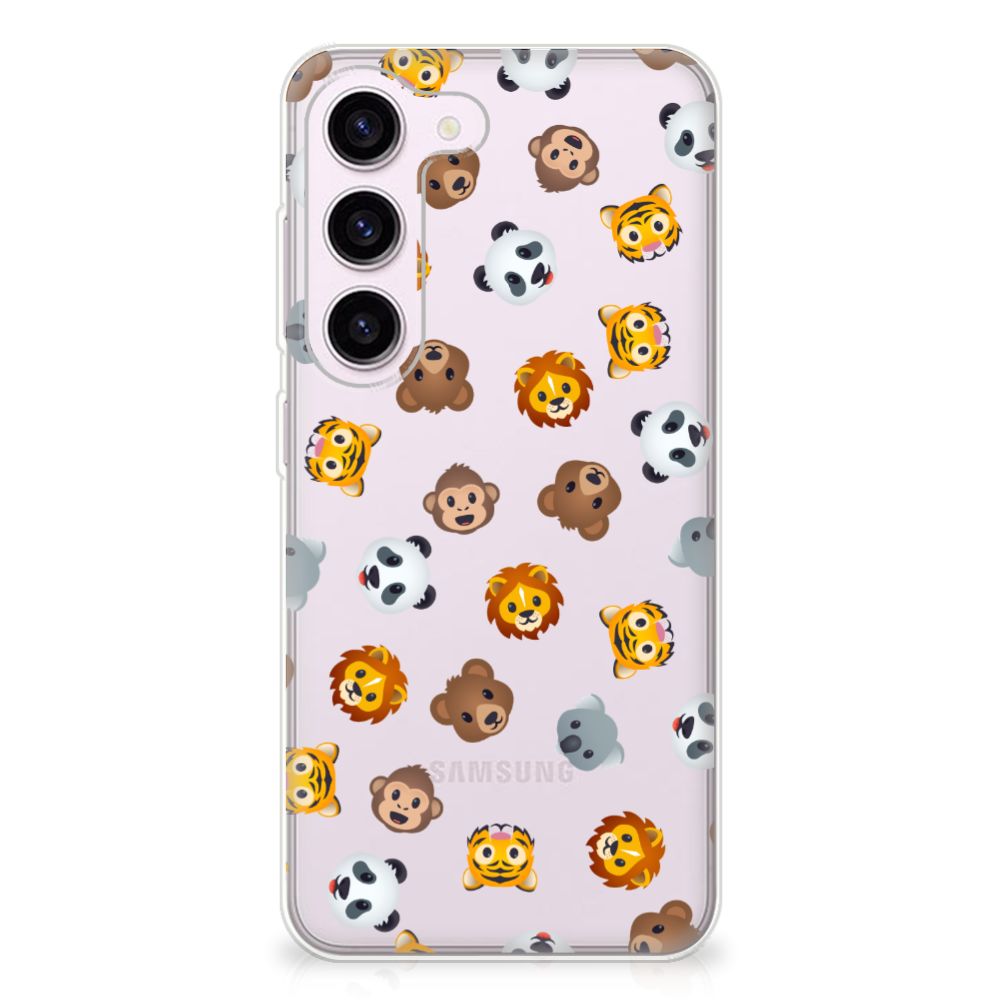 TPU bumper voor Samsung Galaxy S23 Dieren Emojis B2C Telecom