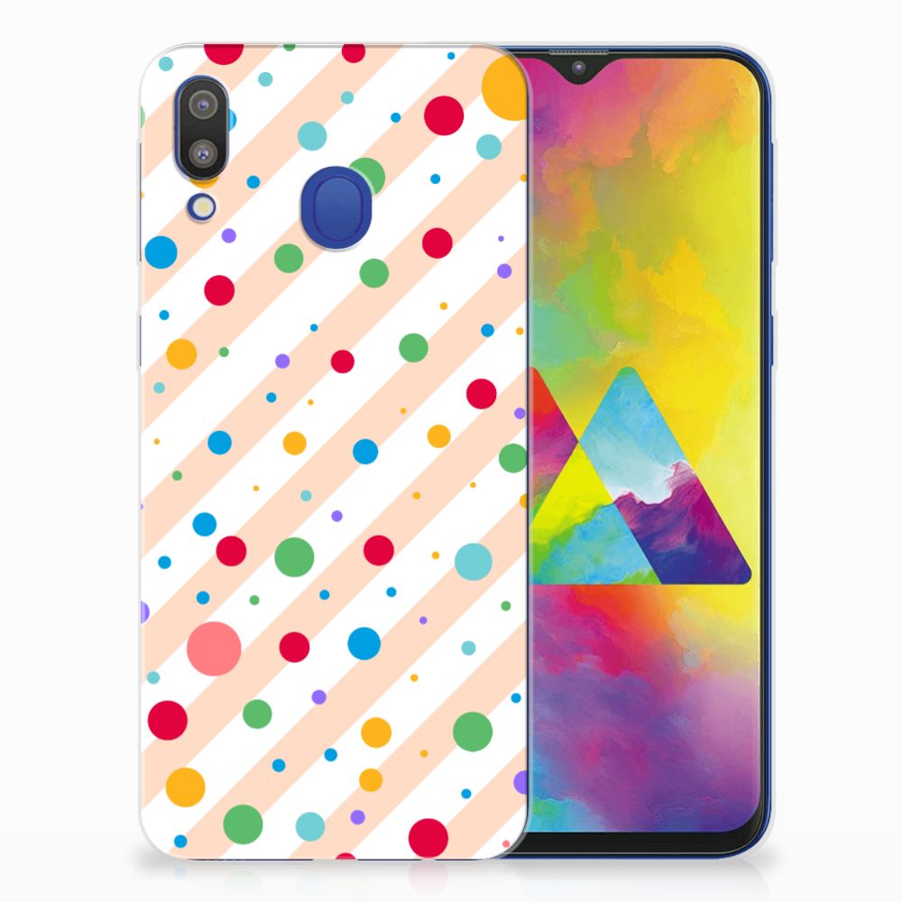 Samsung Galaxy M20 (Power) TPU bumper Dots