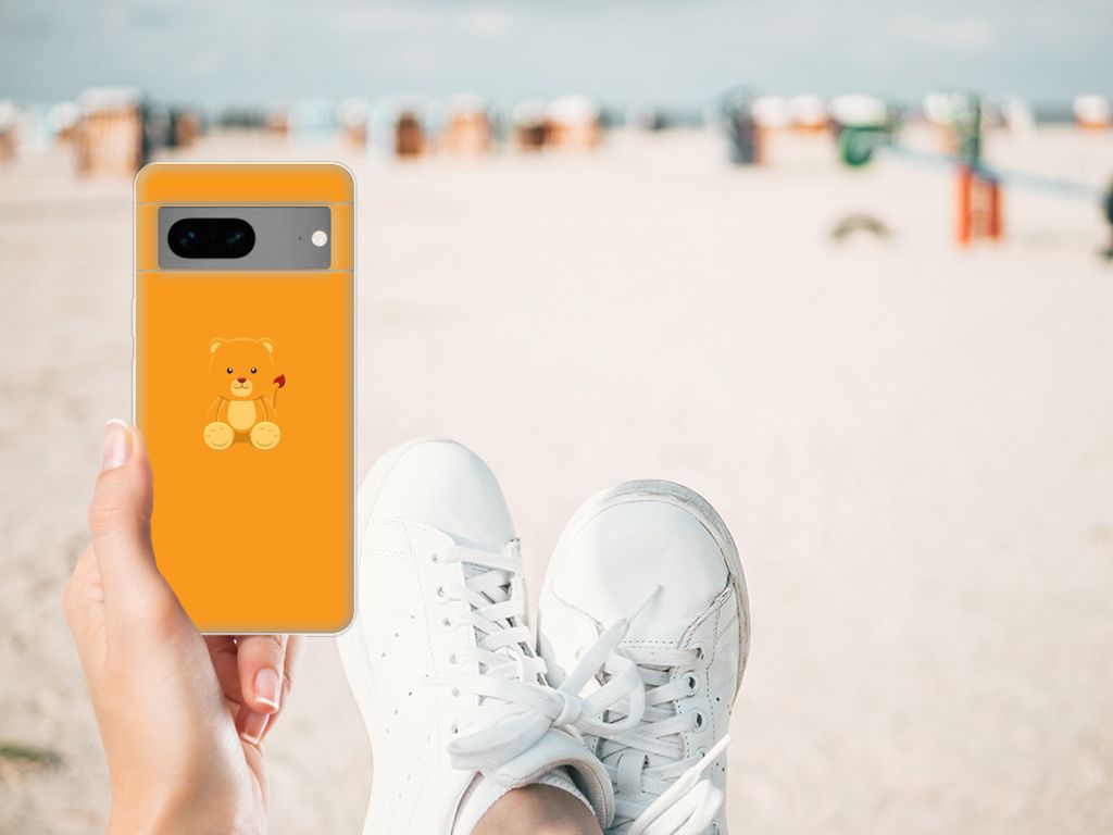 Google Pixel 7 Telefoonhoesje met Naam Baby Beer B2C Telecom