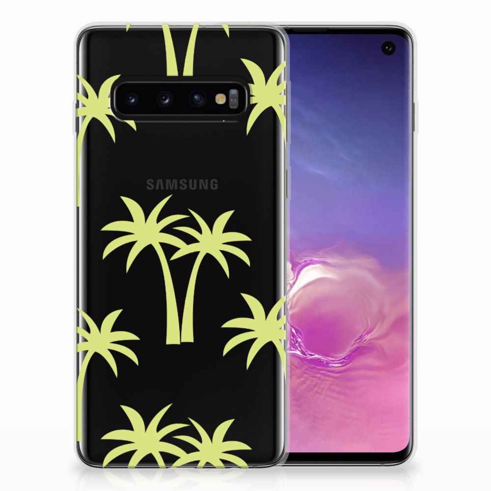 Samsung Galaxy S10 TPU Case Palmtrees