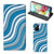 Samsung Galaxy A71 Hoesje met Magneet Waves Blue
