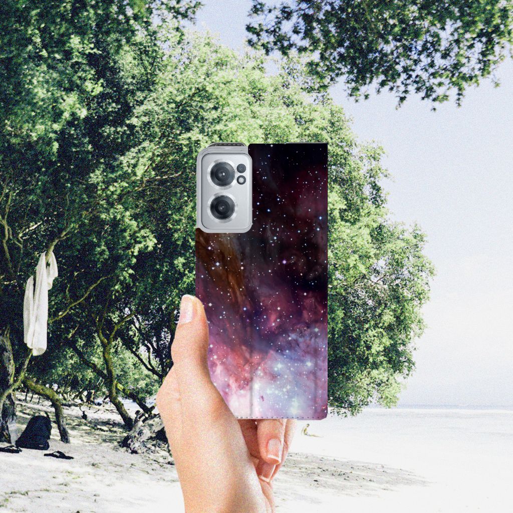 Stand Case voor OnePlus Nord CE 2 5G Galaxy - B2C Telecom