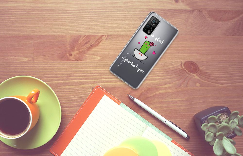 Xiaomi Mi 10T | 10T Pro Telefoonhoesje met Naam Cactus Glad B2C Telecom