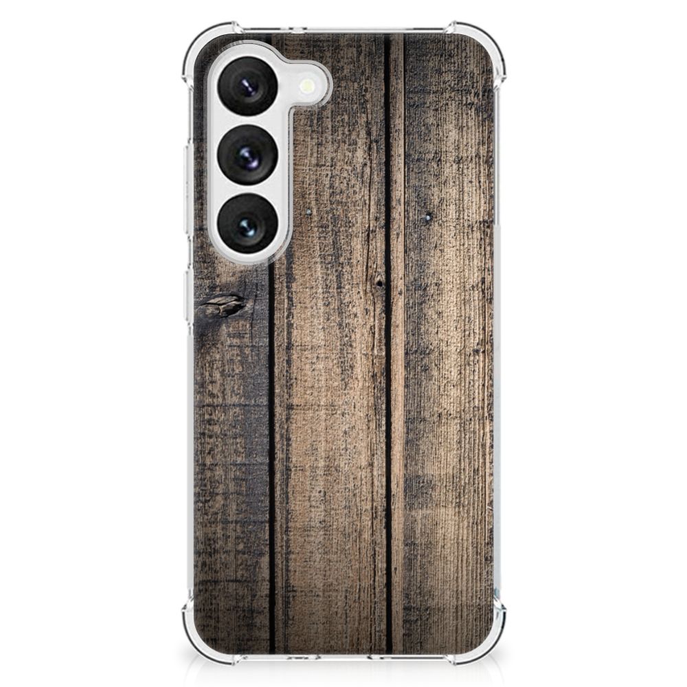 Samsung Galaxy S23 Stevig Telefoonhoesje Steigerhout B2C Telecom