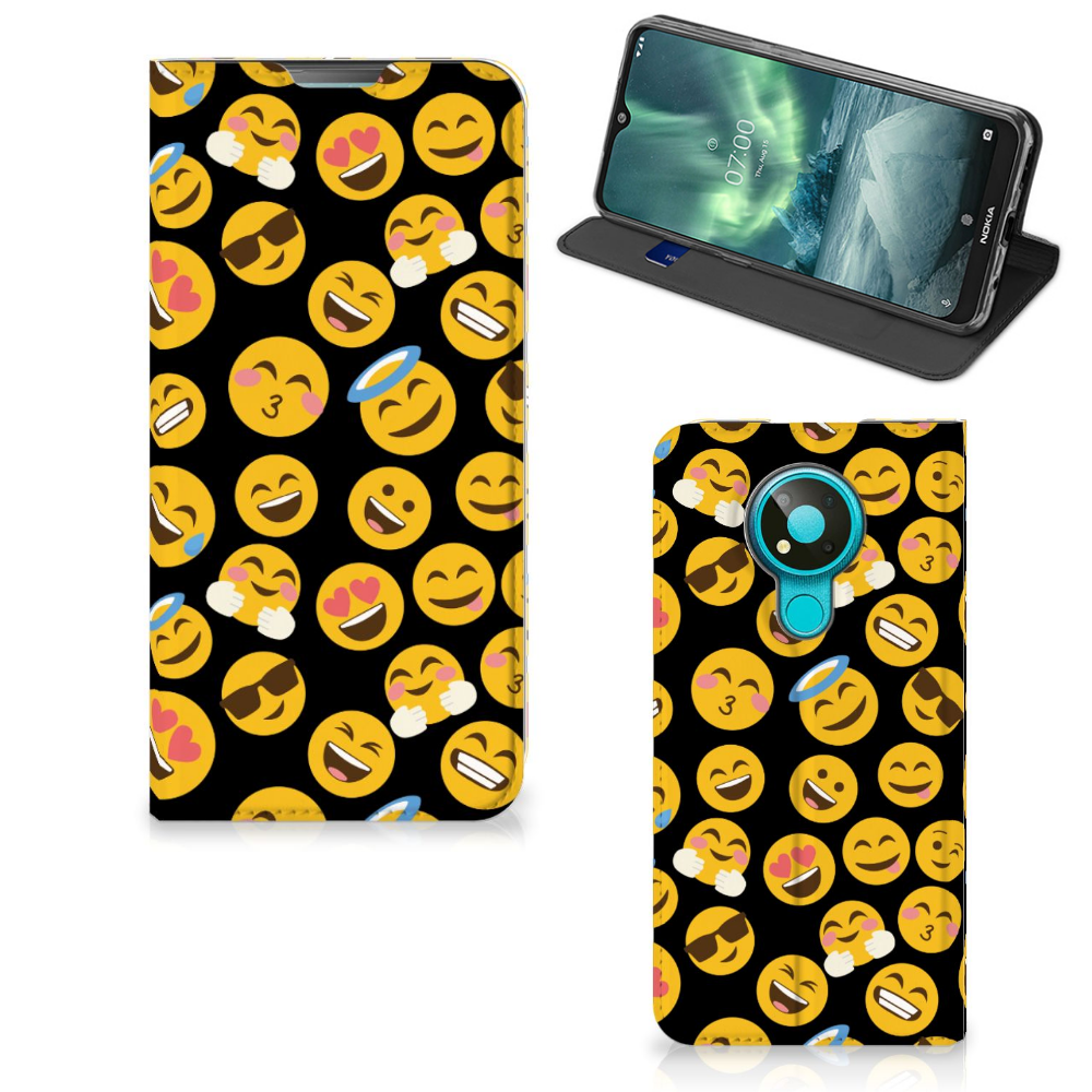 Nokia 3.4 Hoesje met Magneet Emoji - B2C Telecom