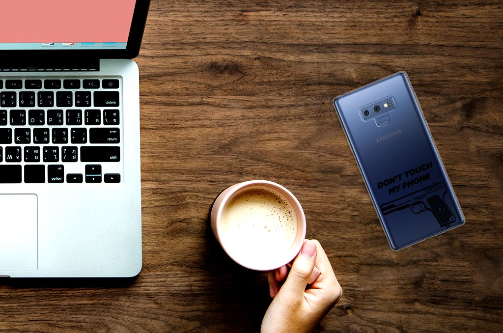 Samsung Galaxy Note 9 Silicone-hoesje Pistol DTMP