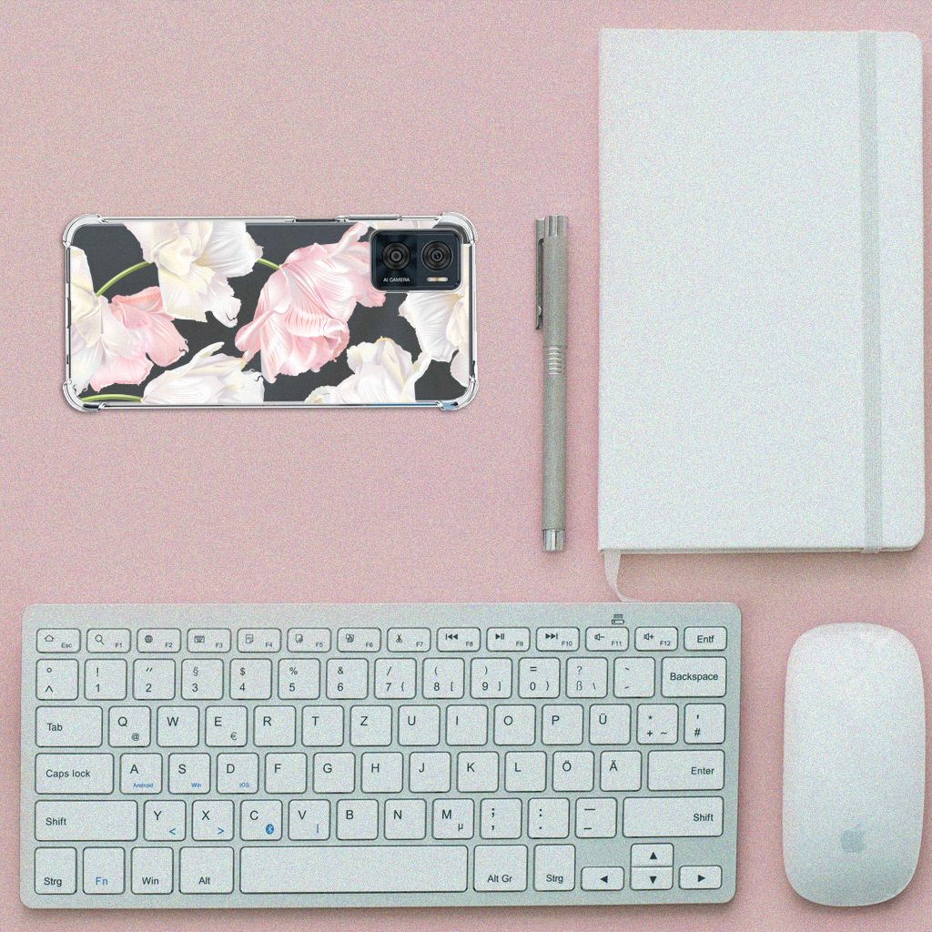 Motorola Moto E22 | E22i Case Lovely Flowers B2C Telecom