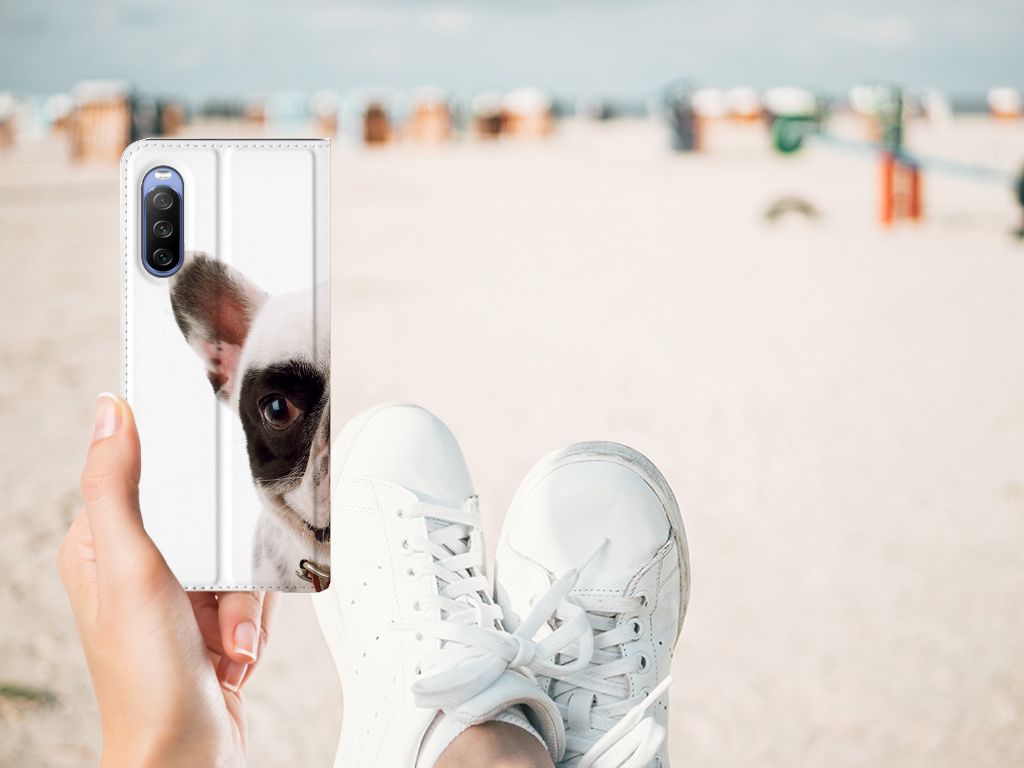 Sony Xperia 10 III Hoesje maken Franse Bulldog - B2C Telecom