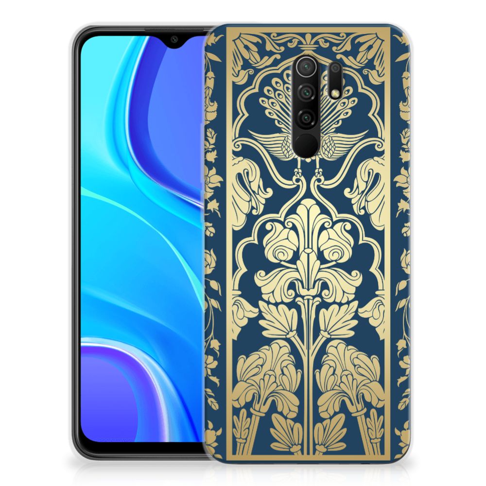 Xiaomi Redmi 9 TPU Case Beige Flowers B2C Telecom