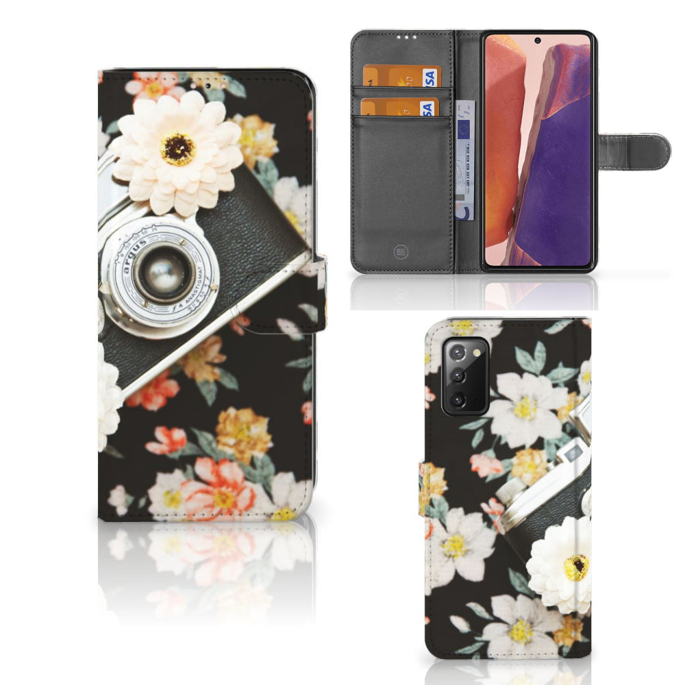Samsung Galaxy Note 20 Telefoonhoesje met foto Vintage Camera
