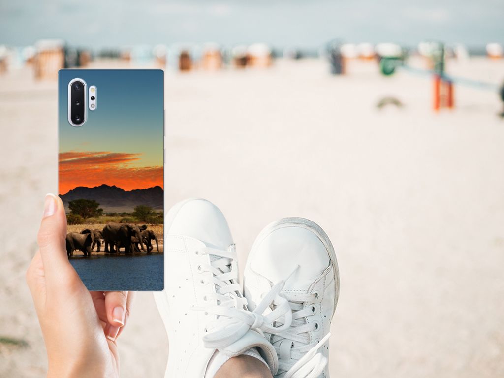 Samsung Galaxy Note 10 Plus TPU Hoesje Olifanten