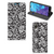 Huawei Y5 (2019) Smart Cover Black Flowers - B2C Telecom