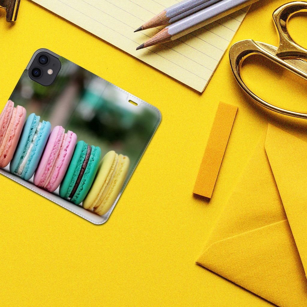 iPhone 12 Mini Flip Style Cover Macarons - B2C Telecom