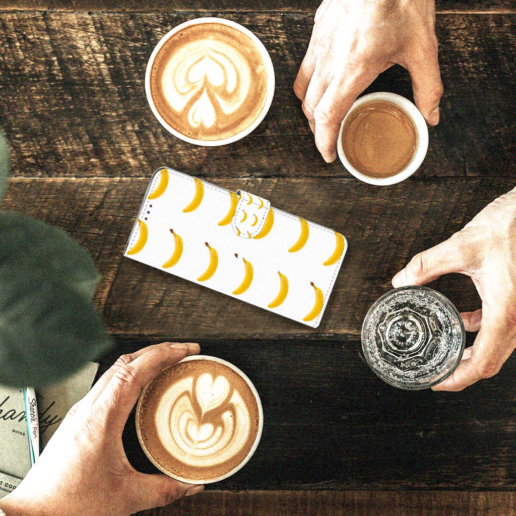 Motorola One Action Book Cover Banana