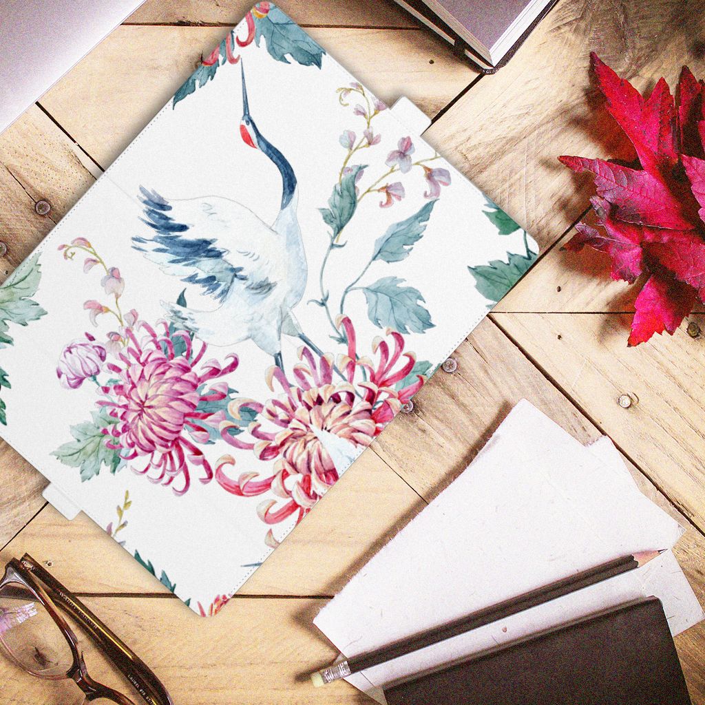 Lenovo Tab P11 Gen 2 Flip Case Bird Flowers