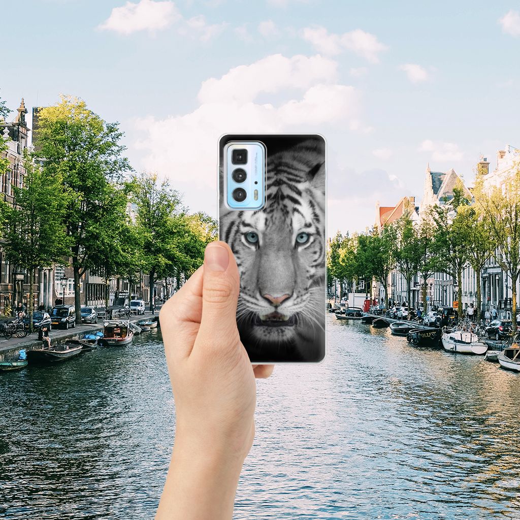 Motorola Edge 20 Pro TPU Hoesje Tijger