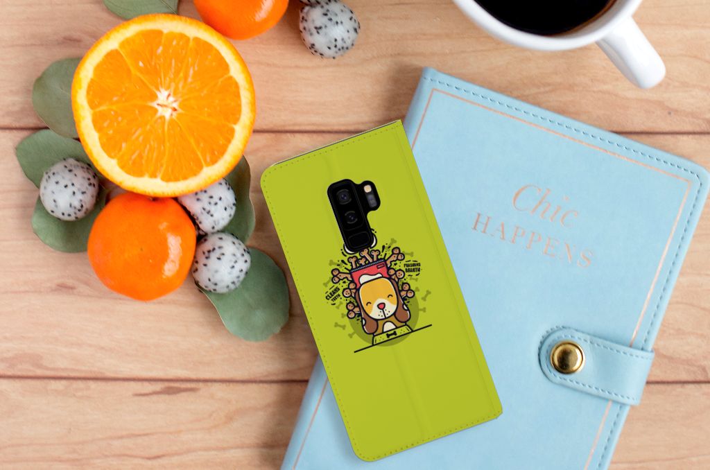 Samsung Galaxy S9 Plus Magnet Case Doggy Biscuit