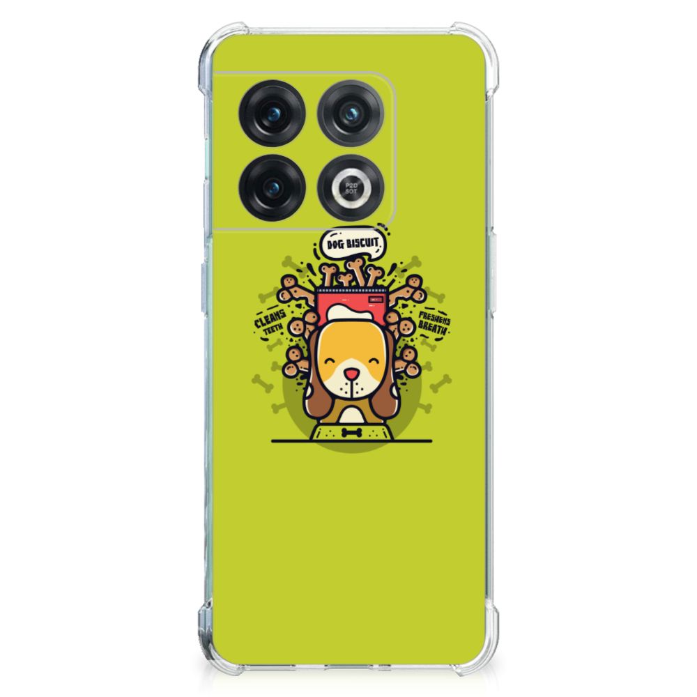 OnePlus 10 Pro Stevig Bumper Hoesje Doggy Biscuit B2C Telecom