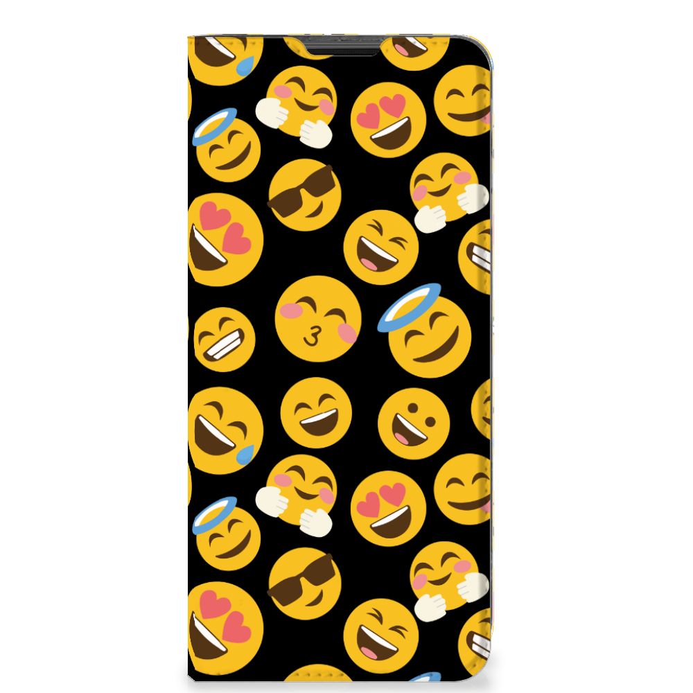 Motorola Moto G51 5G Hoesje met Magneet Emoji - B2C Telecom